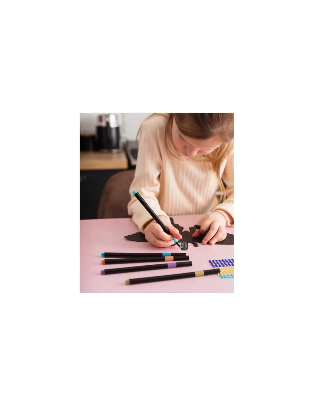 Sycomore Feutres métallisés papillons flamboyants -