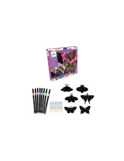 Sycomore Feutres métallisés papillons flamboyants -