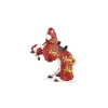 Papo Figurine cheval du roi Richard rouge -