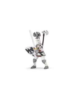 Papo Figurine chevalier blanc au cimier -