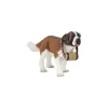 Papo Figurine chien Saint-Bernard -