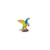 Papo Figurine perroquet ara bleu -