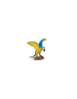 Papo Figurine perroquet ara bleu -