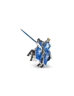 Papo Figurine roi au dragon bleu -