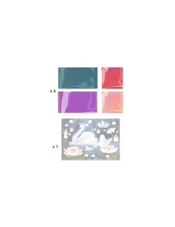 Djeco Fluffy box coffret 6 activités créatives -