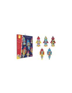 Janod Fusées en papier - Les ateliers du calme
