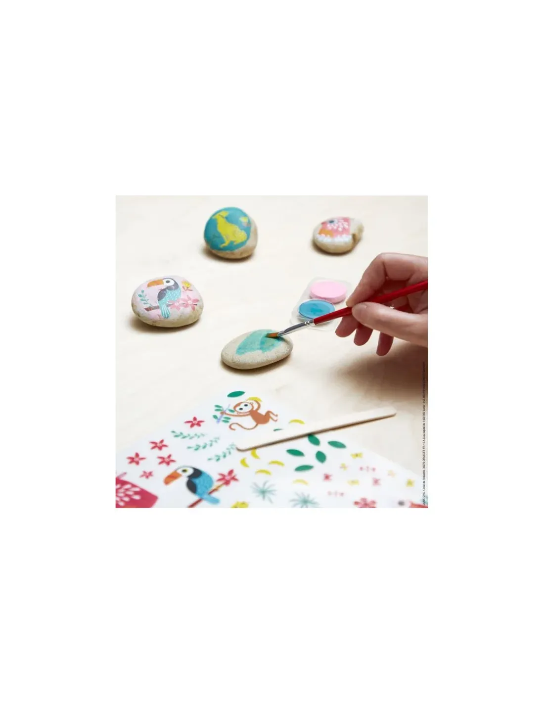 Janod Galets à décorer - Les ateliers déco -