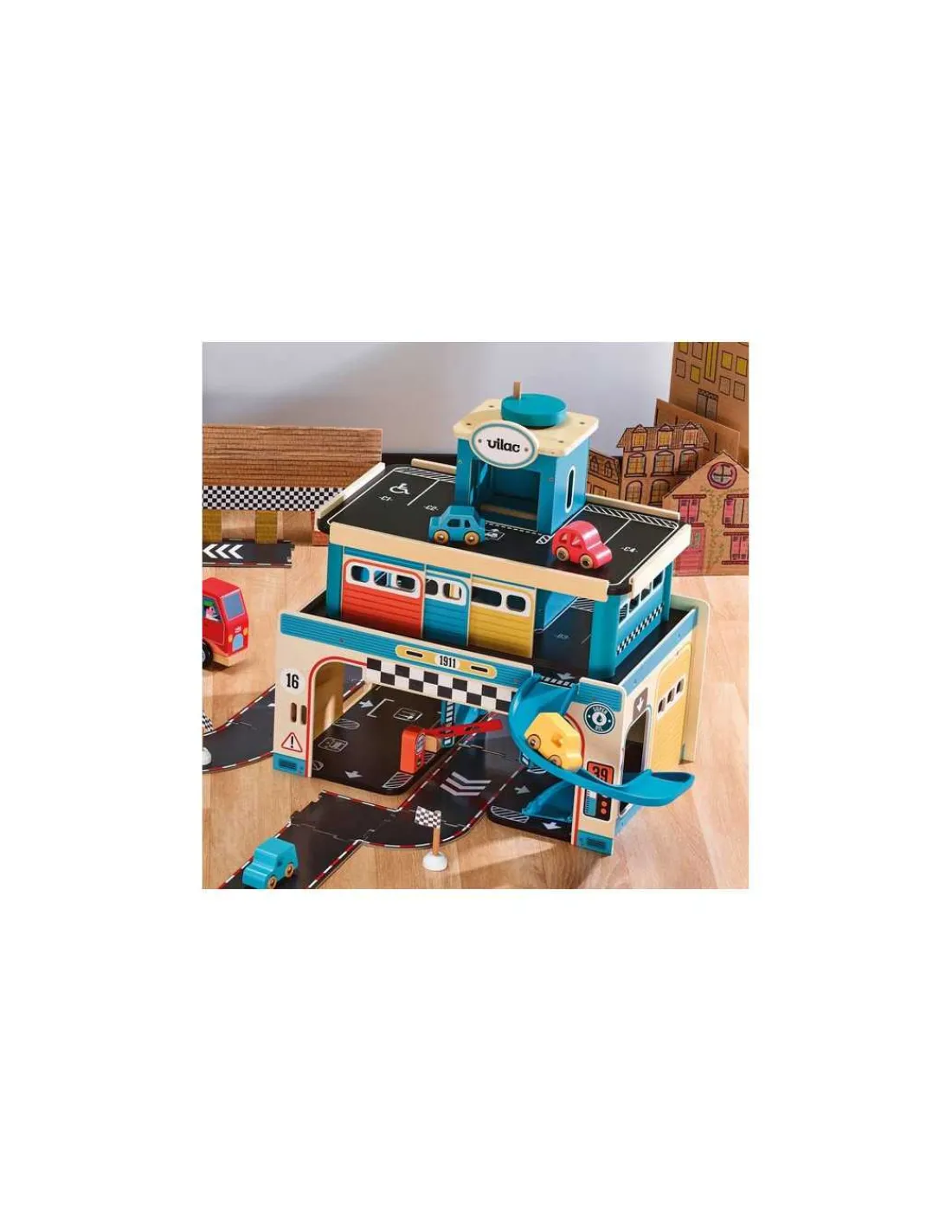 Vilac Garage vintage ity -