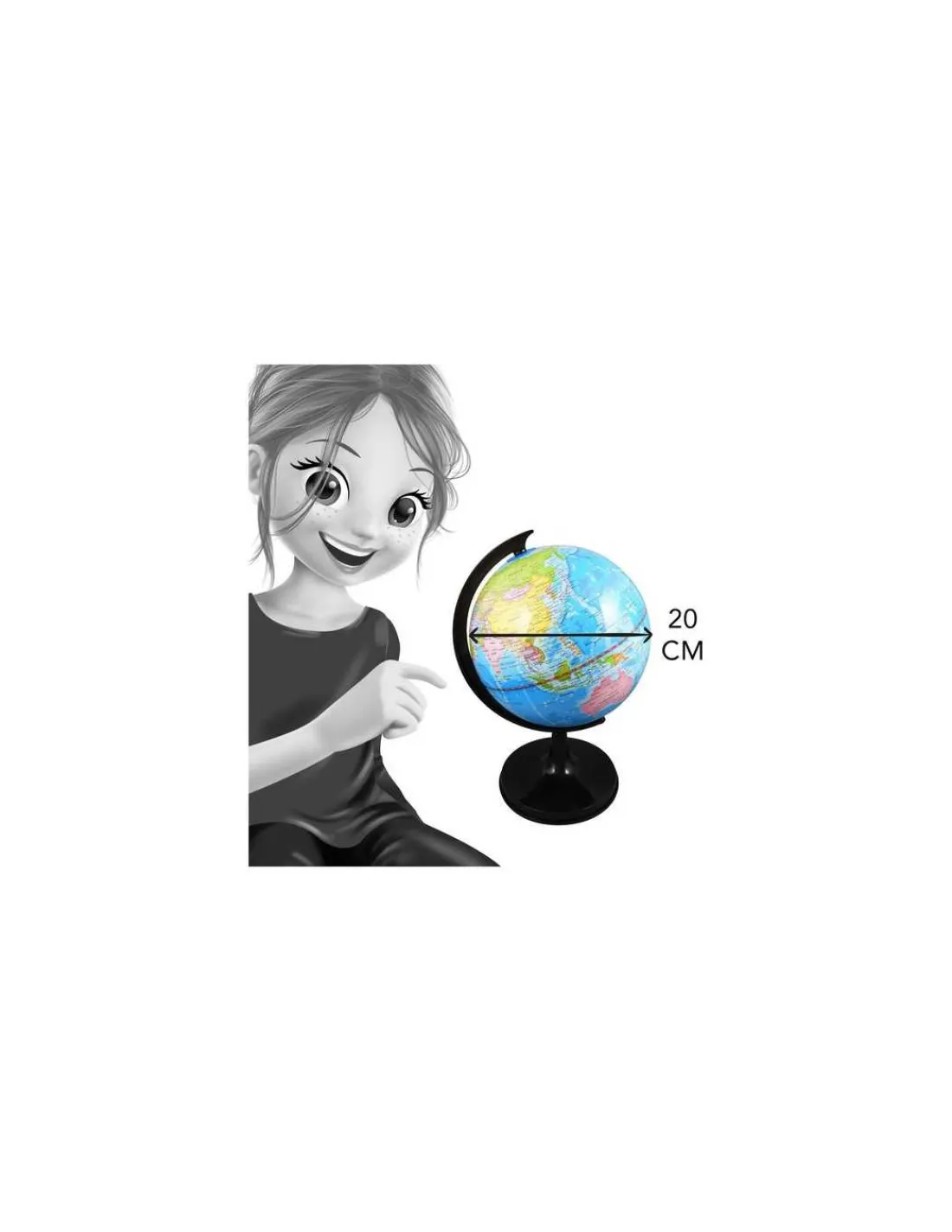 Buki France Globe 20 cm - Buki