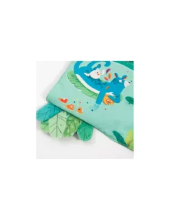 Moulin Roty Grand livre tissu d'activités Dans la jungle -