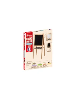 Jeujura Grand tableau multifonctions en bois -