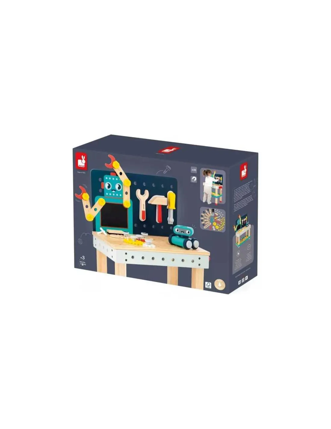 Janod Grand établi Robot Brico'Kids -