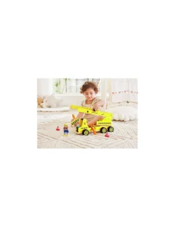 Hape Toys Grande grue de chantier en bois - Hape