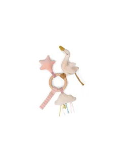 Moulin Roty Hochet anneau bois cygne La petite école de danse -