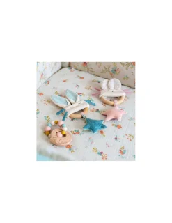 Moulin Roty Hochet anneau de dentition cygne La petite école de danse -