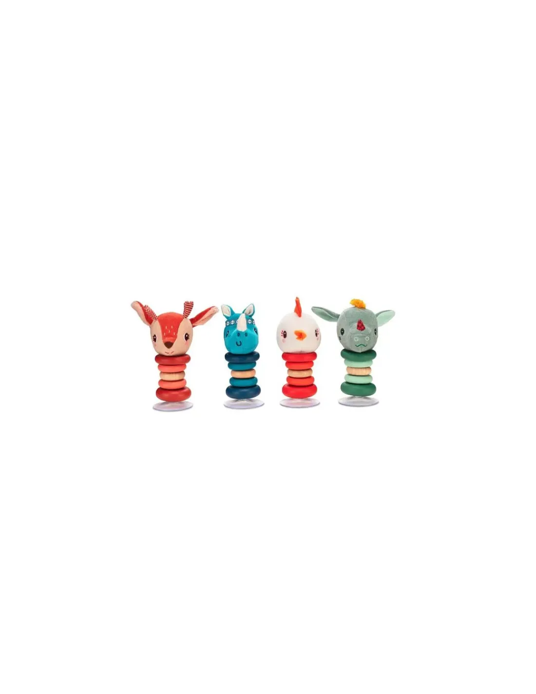 Lilliputiens Hochet swing à ventouse Joe le dragon -