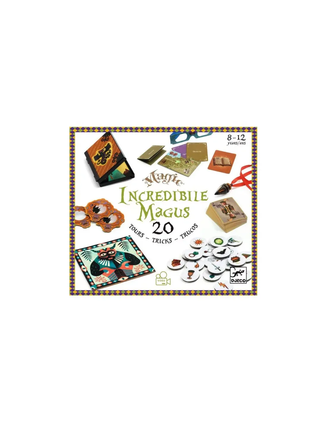 Djeco Incredibile Magus 20 tours de magie -