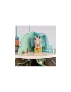 Moulin Roty Jardin multi-activités Trois petits lapins -