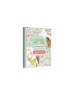 Auzou Je dessine pas à pas avec le griffographe dans la forêt -