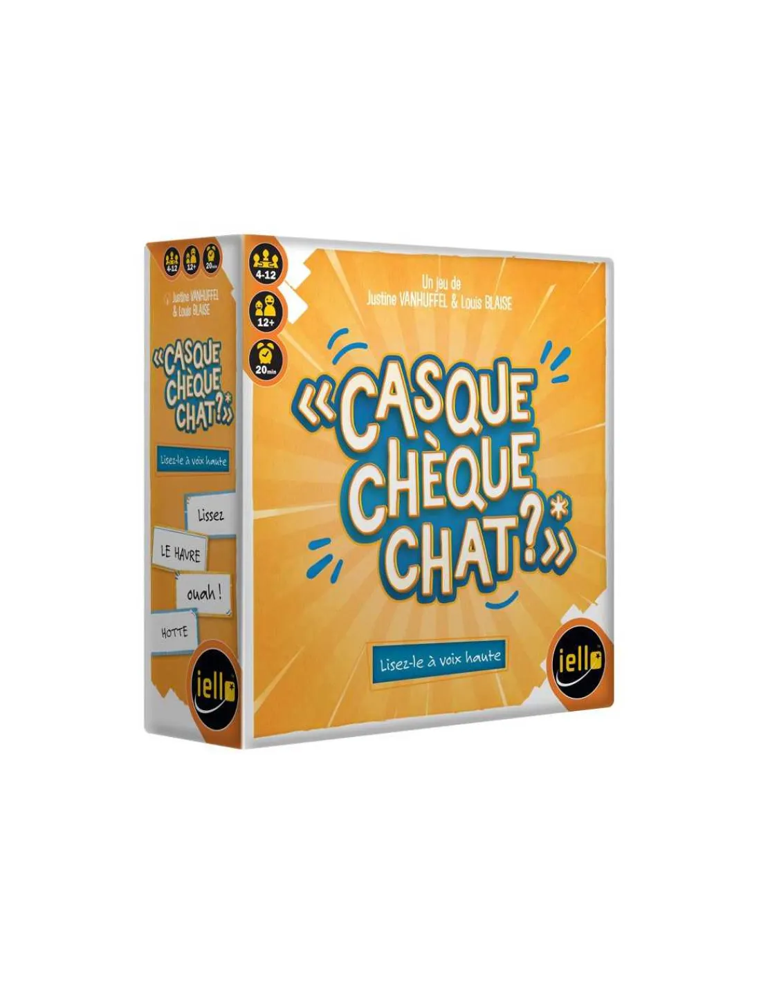 Enfant Iello Jeu Casque Chèque Chat ? -