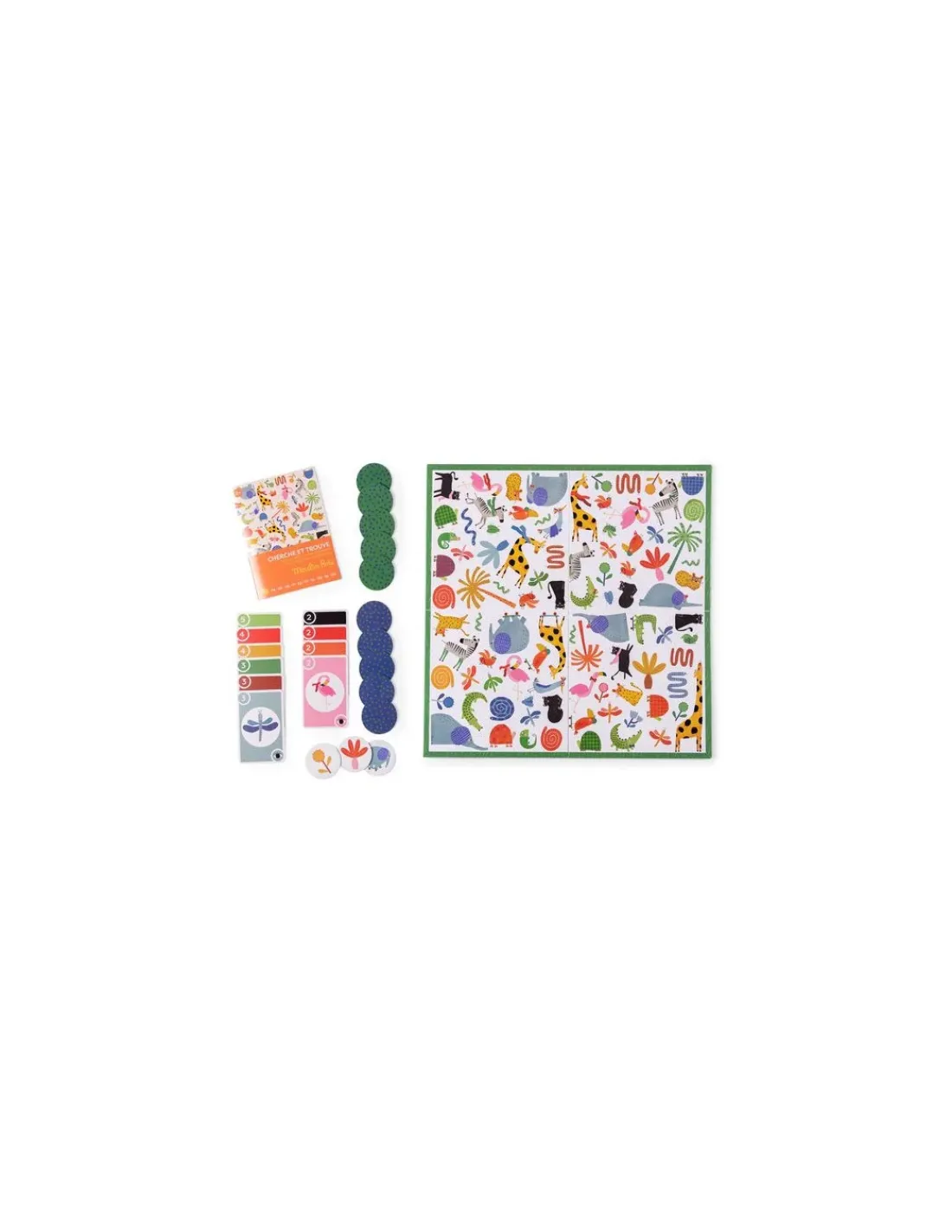 Enfant Moulin Roty Jeu cherche et trouve Les toupitis -