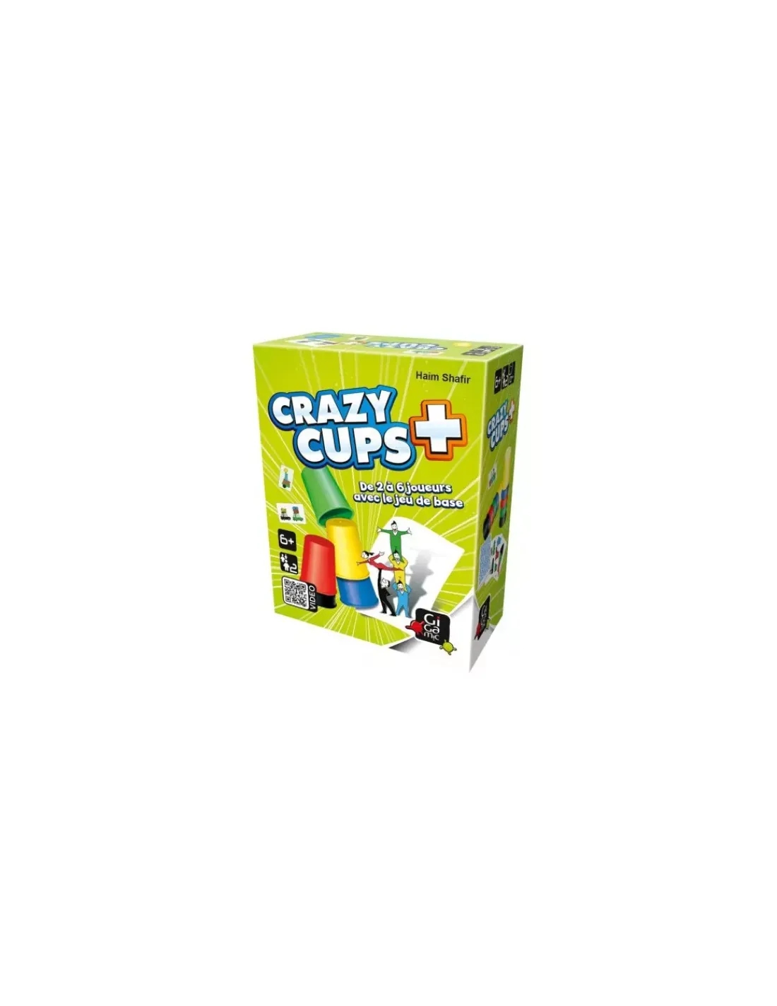 Enfant Gigamic Jeu Crazy cups + -