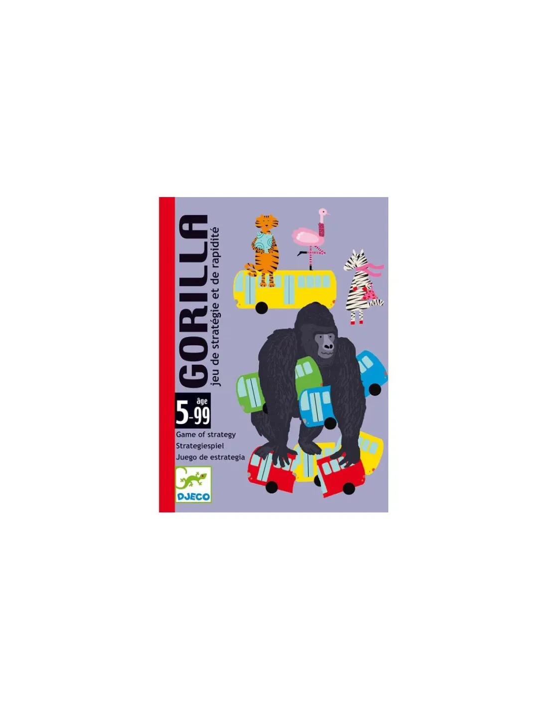 Enfant Djeco Jeu de carte Gorilla -
