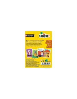 Enfant Nathan Jeu de cartes au loup -