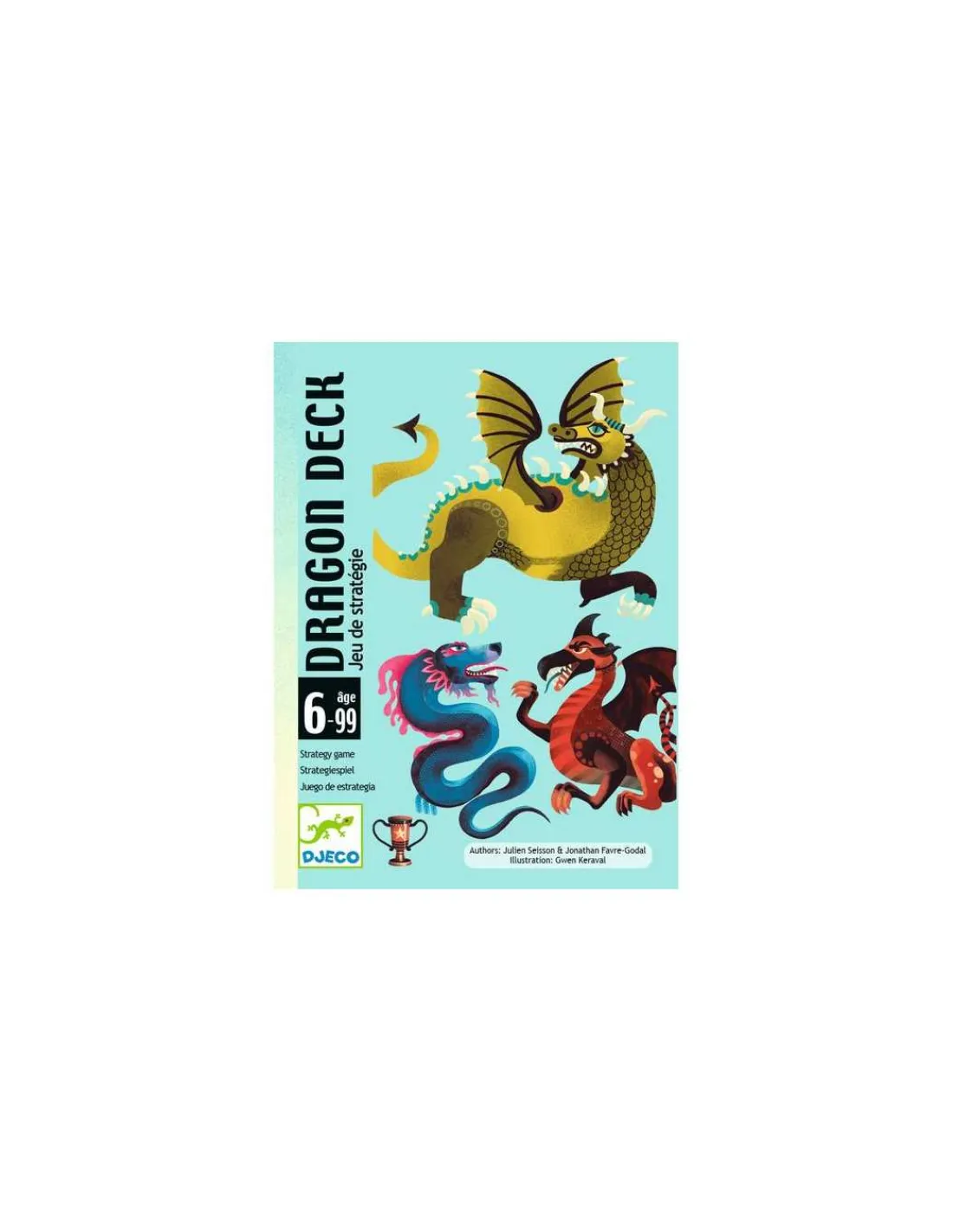 Djeco Jeu de cartes Dragon Deck -