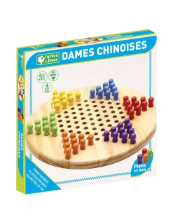 Enfant Jeujura Jeu de dame chinoise en bois