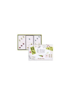 Enfant Moulin Roty Jeu de dominos des insectes -