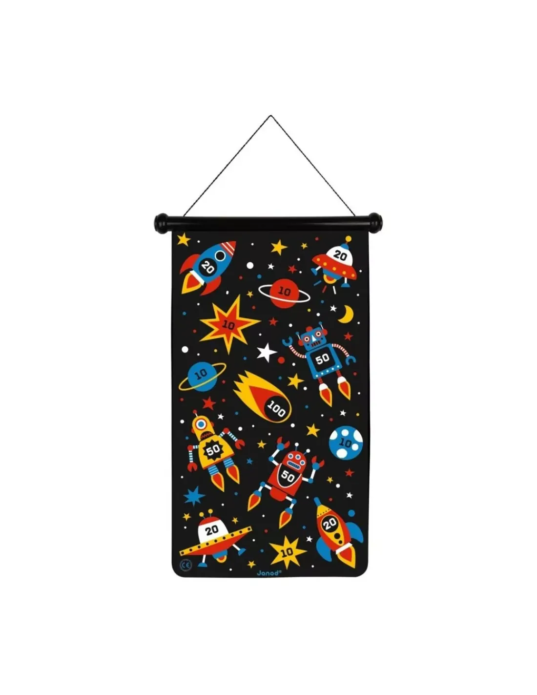 Enfant Janod Jeu de fléchettes magnétiques robots -