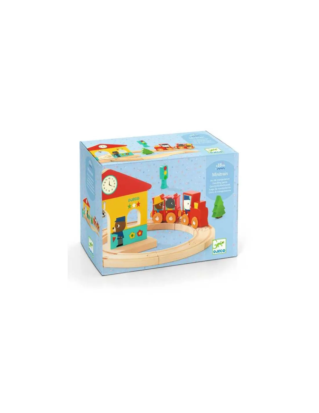 Enfant Djeco Jeu de manipulation Minitrain -