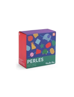 Moulin Roty Jeu de perles en bois à enfiler Les toupitis -