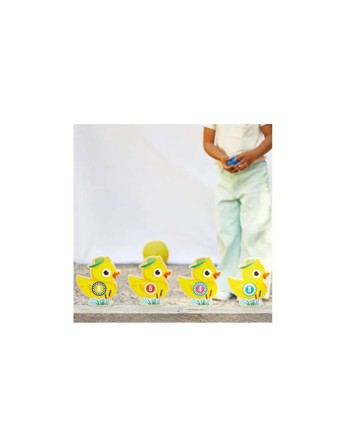 Enfant Janod Jeu de quilles Canards Applepop -