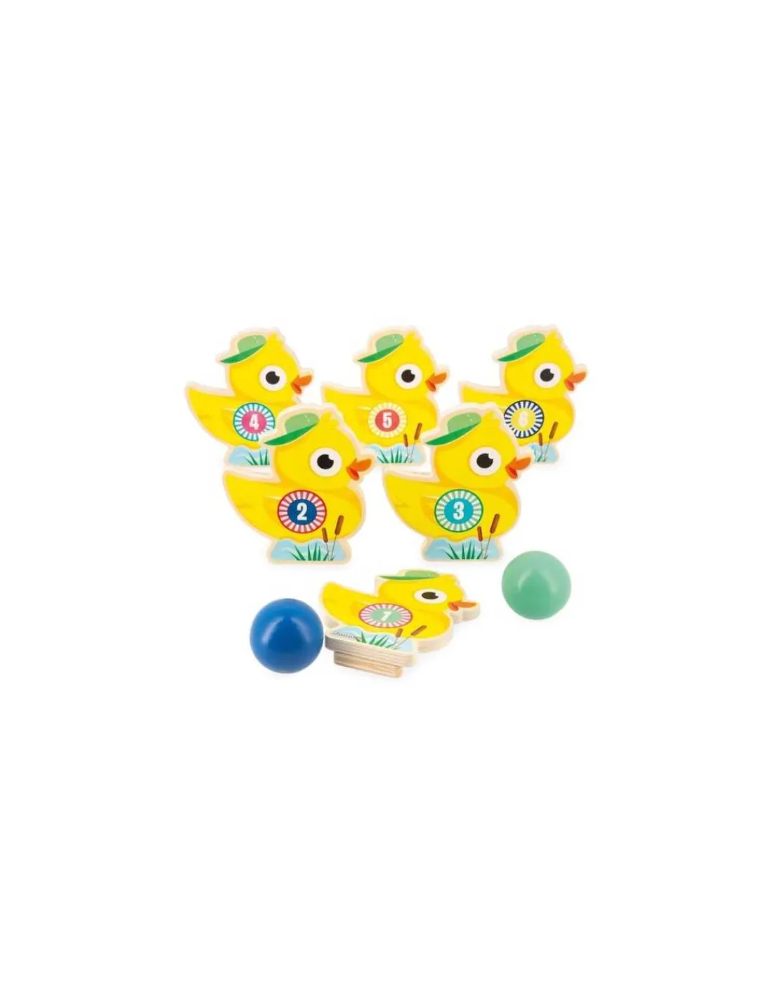 Enfant Janod Jeu de quilles Canards Applepop -