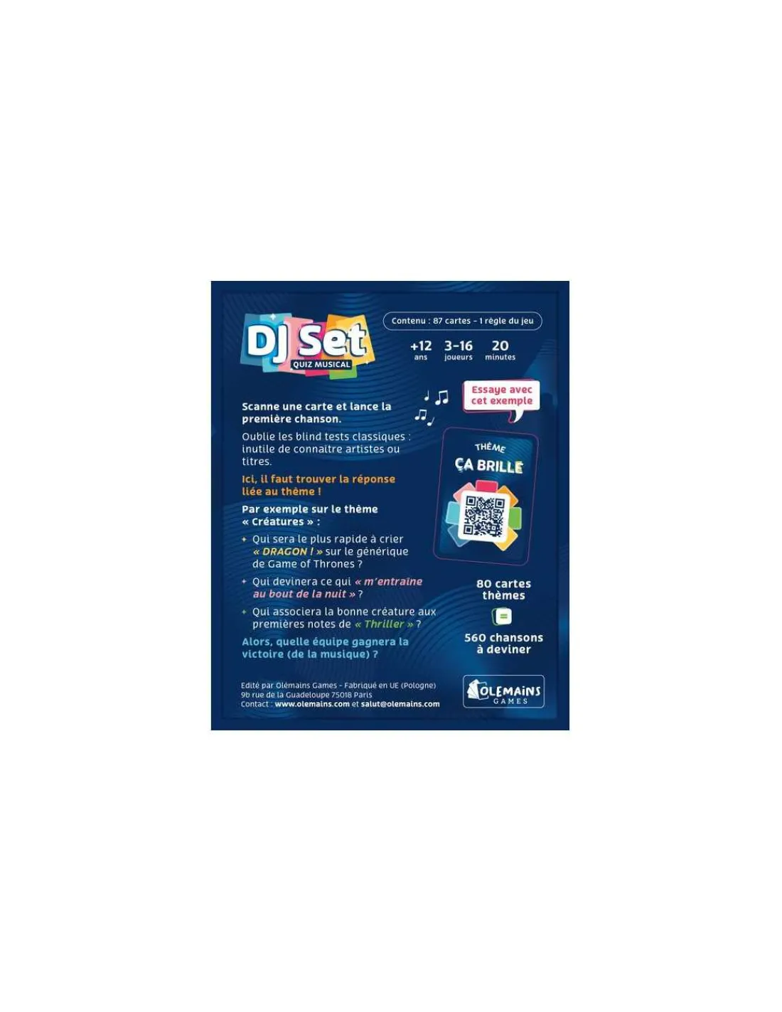 Blackrock Games Jeu DJ Set