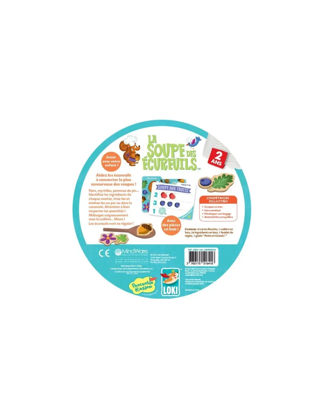 Enfant Iello Jeu La soupe des écureuils - Loki