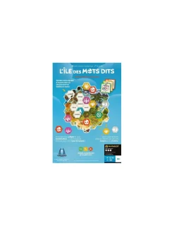 Asmodee Jeu l’Ile des Mots Dits - Matagot