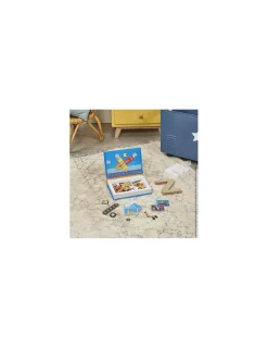 Janod Jeu Magnetibook Bolides -