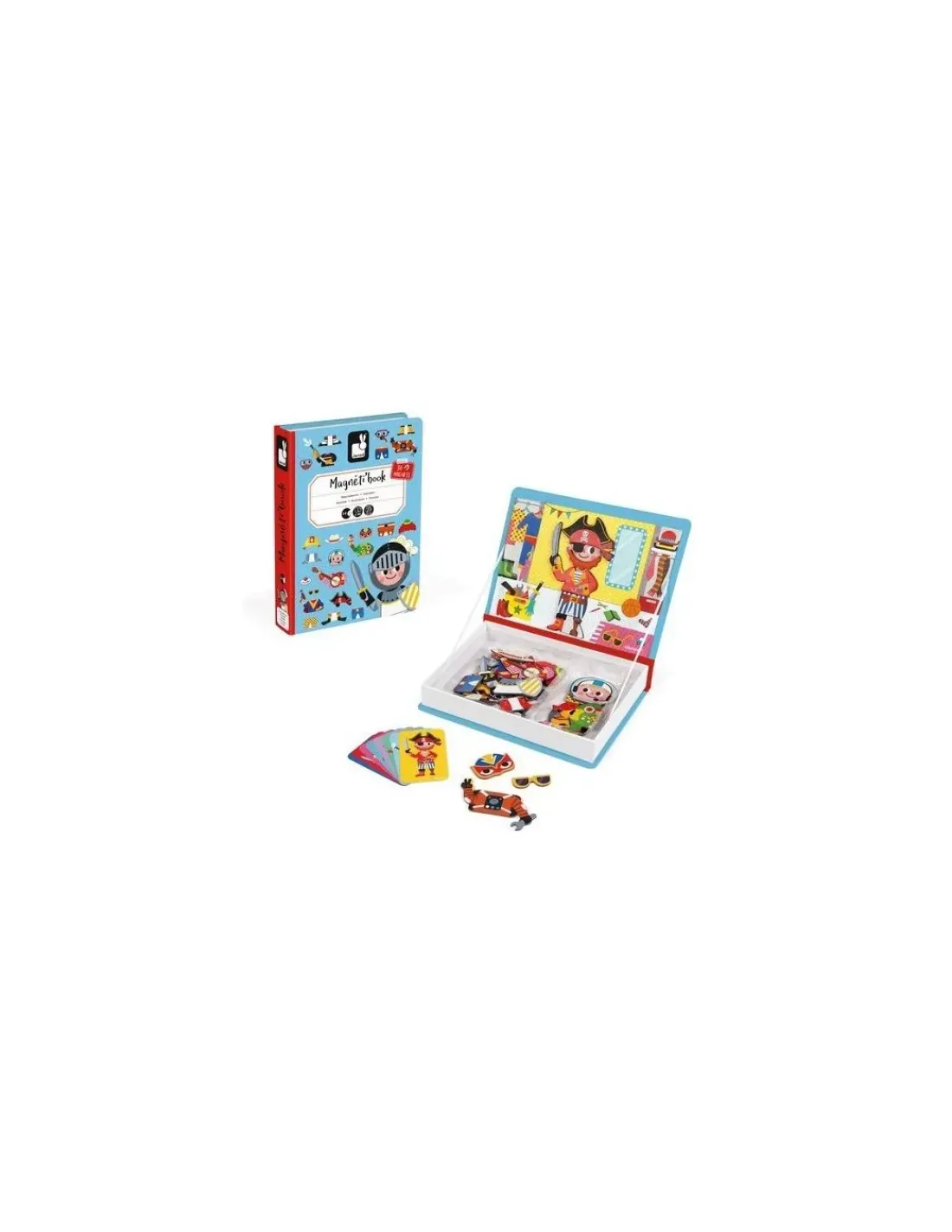 Janod Jeu Magnetibook Garçon -
