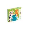 Djeco Jeu magnétique bois Crazy animaux -
