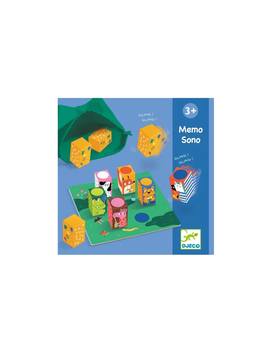 Enfant Djeco Jeu Memo Sono -