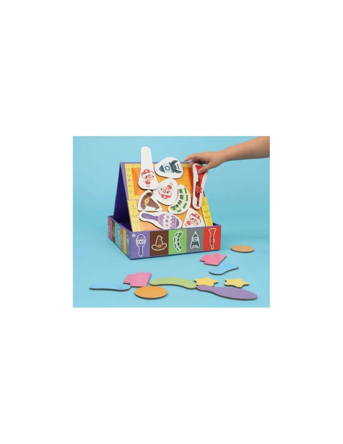 Enfant Auzou Jeu Mon coffret à jouets -