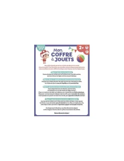 Enfant Auzou Jeu Mon coffret à jouets -