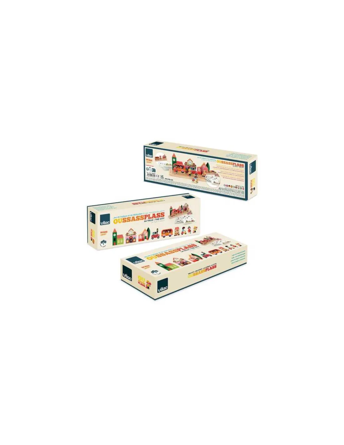 Enfant Vilac Jeu Oussassplass la ville Ingela P. Arrhenius -