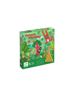 Enfant Djeco Jeu Pyramid Monkey -