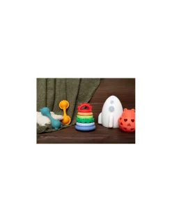 LittLe L Jouet à empiler arc en ciel -