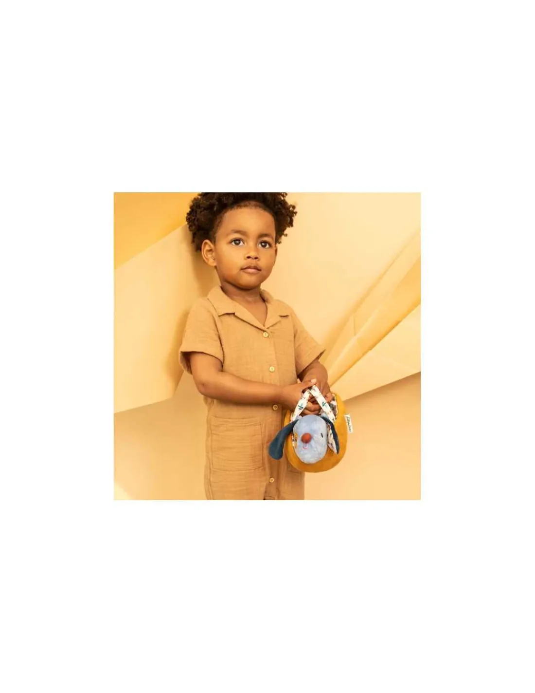 Lilliputiens Jules le chien et son panier -