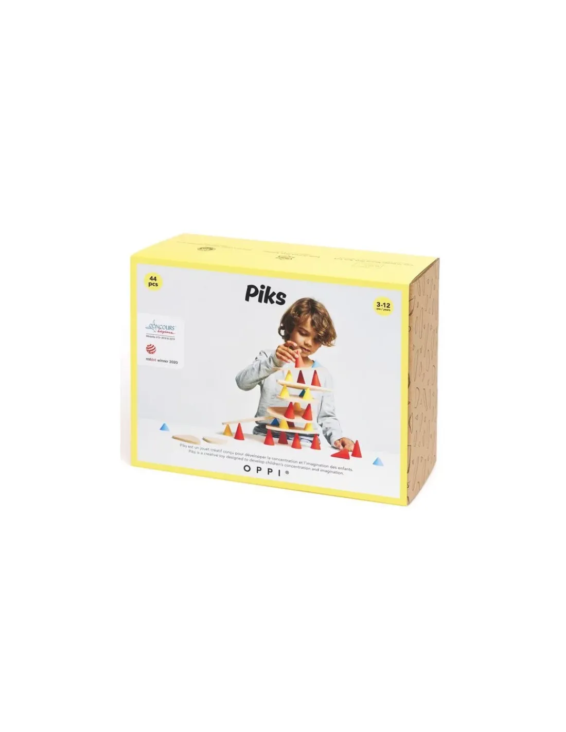 Oppi Kit de construction Piks 44 pièces -